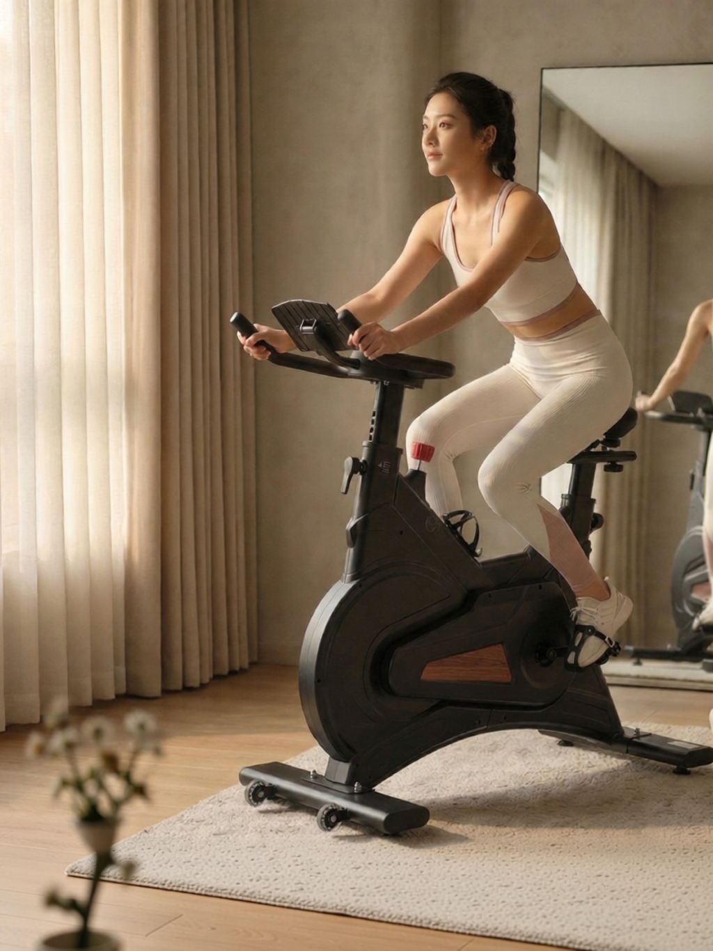 YINGERJIAN | Magnetic Control Silent Compact Indoor Cycling Bike ราคา 14,049 บาท*ส่งฟรี