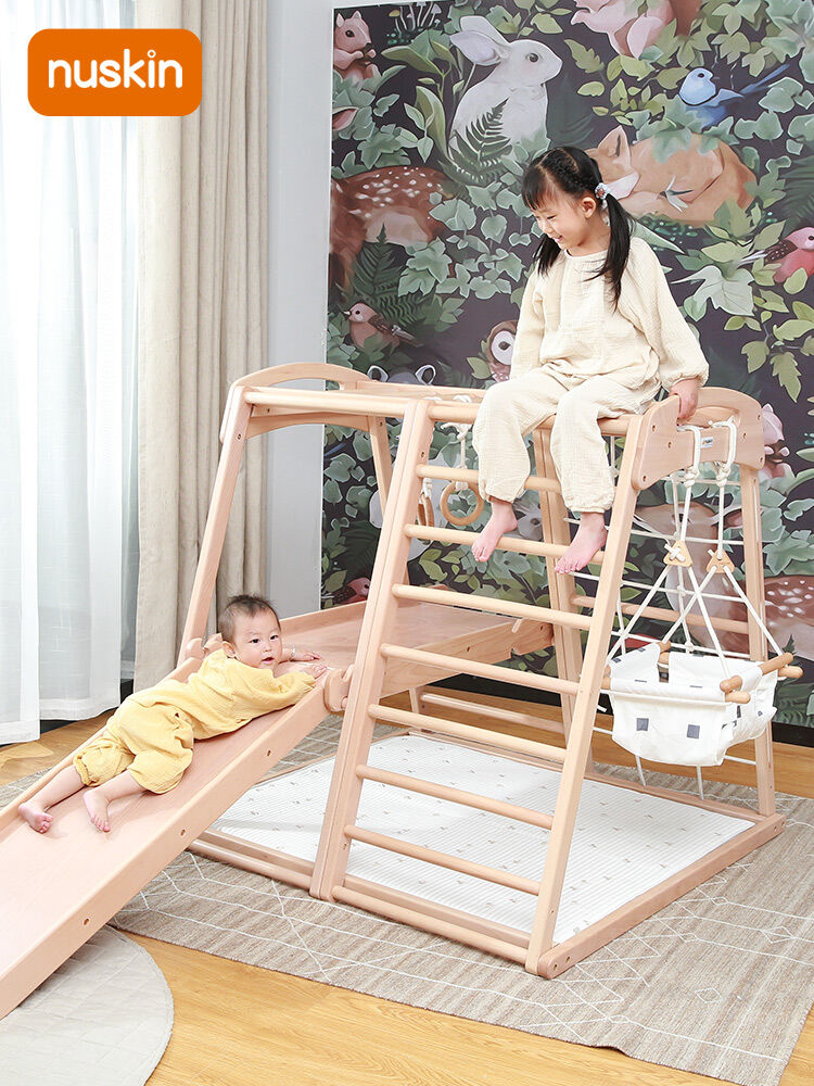 Climbing Frame Slide Rock Climbing Set ราคา 23,607 บาท*ส่งฟรี