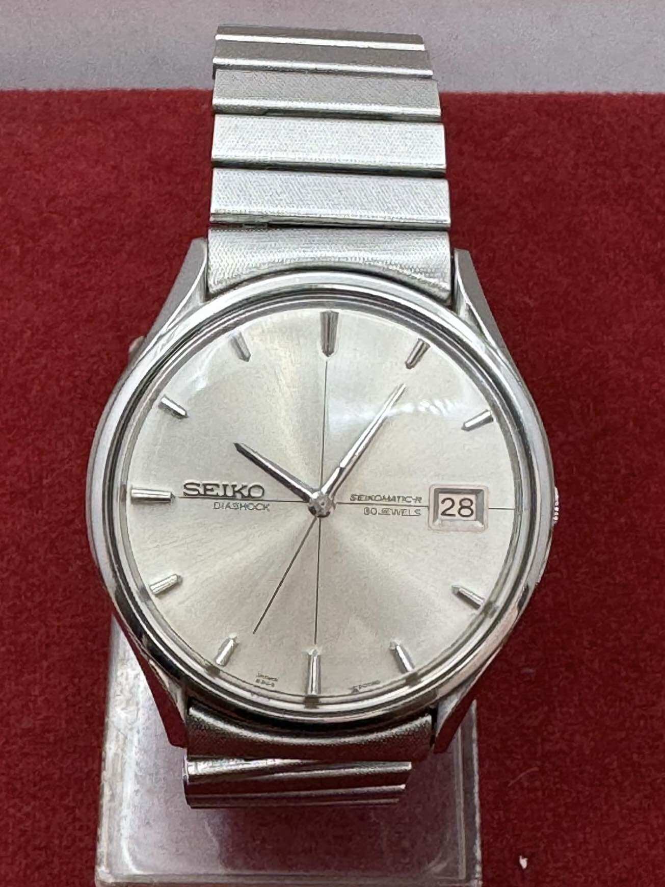 SEIKO DIASHOCK MATICR 30石ヴィンテージコレクター向け くから