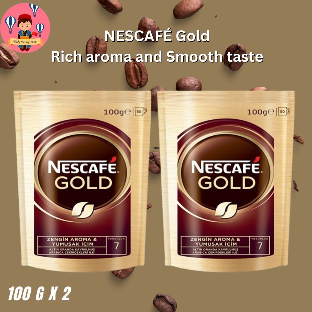 เนสกาแฟ โกล์ด ริชอโรมา NESCAFÉ Gold Rich Aroma And Smooth Taste นำเข้า ...