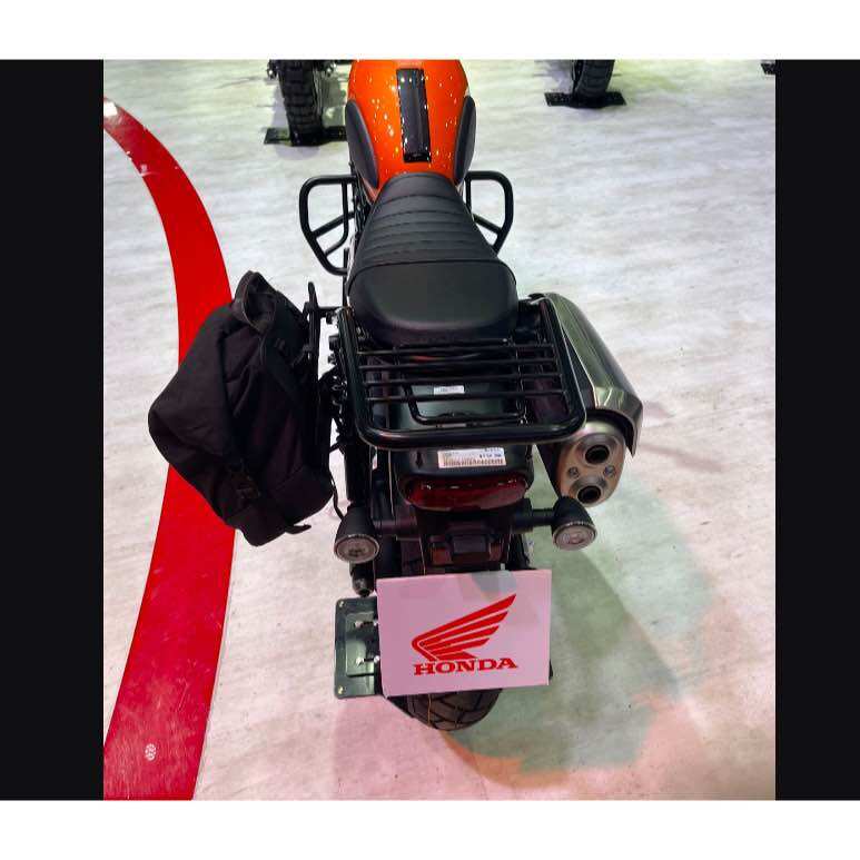 กระเป๋าข้างพร้อมแรค ข้างซ้าย, สีดำ honda H2C CL300 CL500 SINGLE SIDE BAG & SIDERACK, BLACK ราคา 5,290 บาท*ส่งฟรี