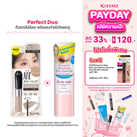 [1 แถม 1] KISSME Heavy Rotation Coloring Eyebrow EX + KISSME Heroine Make Speedy Point Makeup Remover