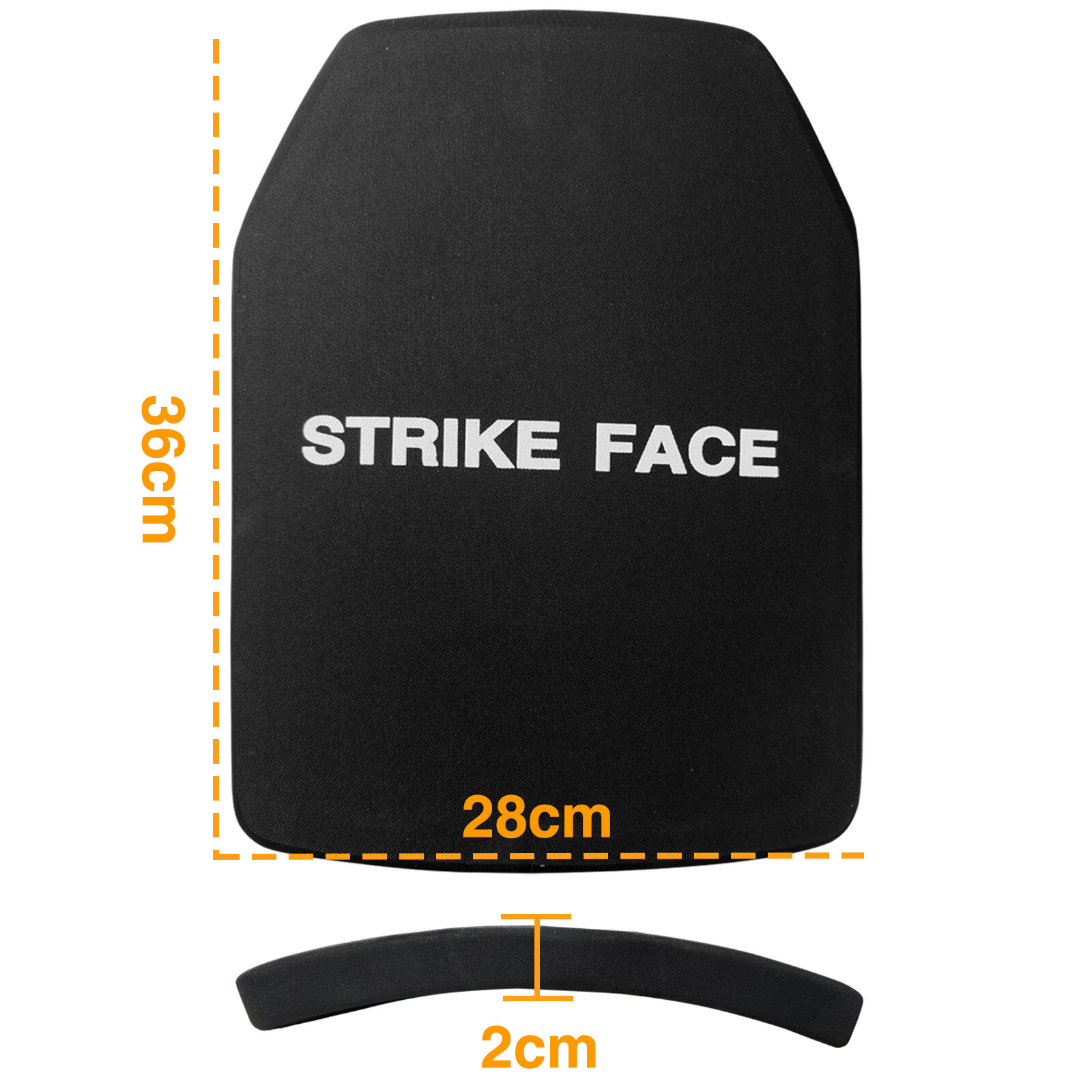 UNIONTAC NIJ IV Ballistic Plates 11"*14" big Size Armor 7.62 Plate Ceramic Bulletproof Panels level 4 stand alone plate with test report for tactical vest. 