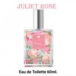 สินค้า (1ขวด) Cute Press Juliet Rose Eau De Toilette น้ำหอมผู้หญิง คิวเพรส จูเลียต โรส โอ เดอ ทอยเล็ต ขนาด 60ml. น้ำหอมกลิ่นดอกไม้นานาพันธุ์จากยุโรป หอมนาน ของแท้