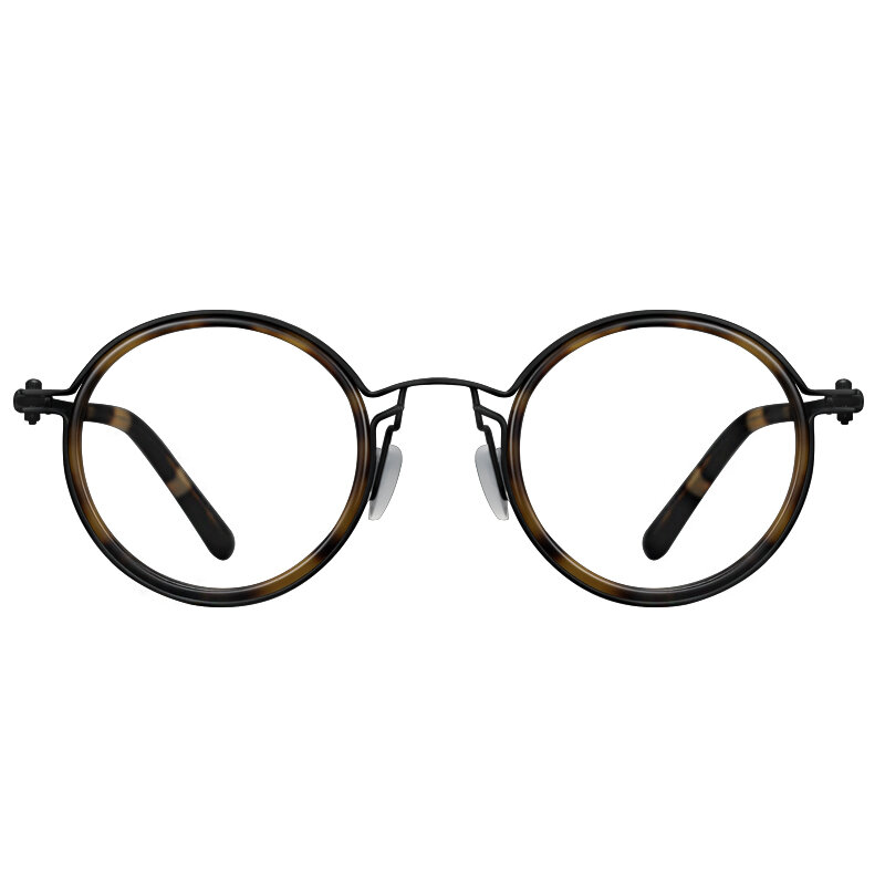 COLORE.IN | Anti-Blue Light Titanium Round Frame Sunglasses for Men ราคา 1,017 บาท*ส่งฟรี