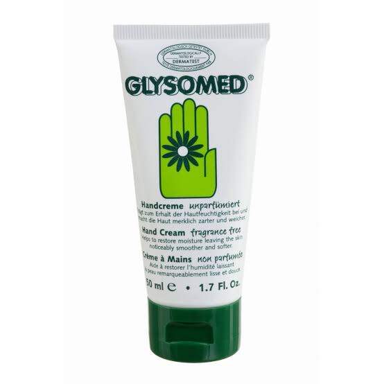 GLYSOMED HAND CREAM FRAGRANCE FREE 50 ML.ครีมบำรุงผิวมือสูตรเข้มข้น
