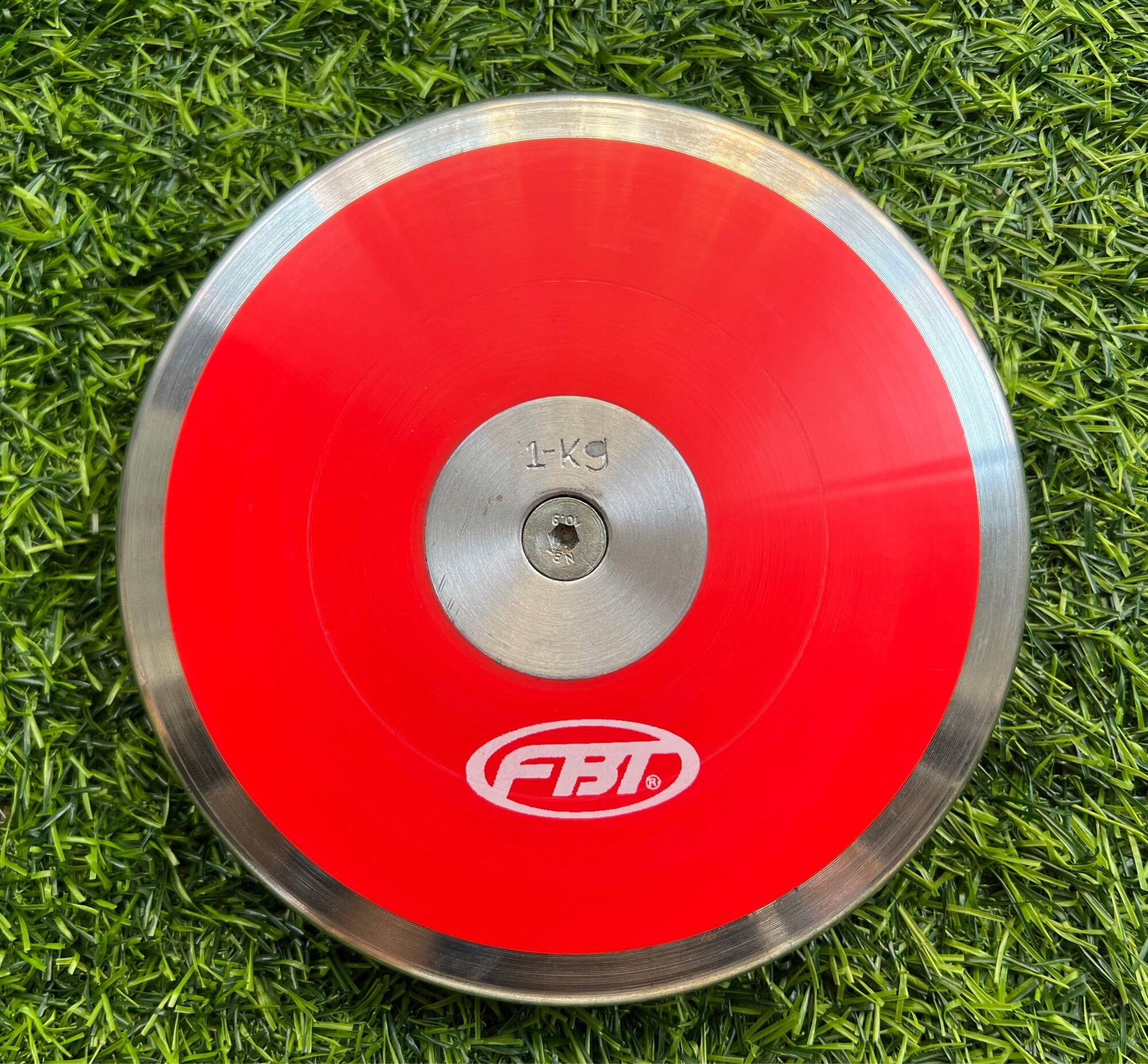 จักรขว้างไฟเบอร์ FBT น้ำหนัก 1 กก (บรรจุ 1 ชิ้น) / FBT Fiber Discus