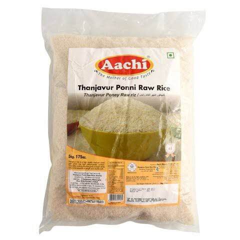 Aachi Thanjavur Ponni Raw Rice 1kg