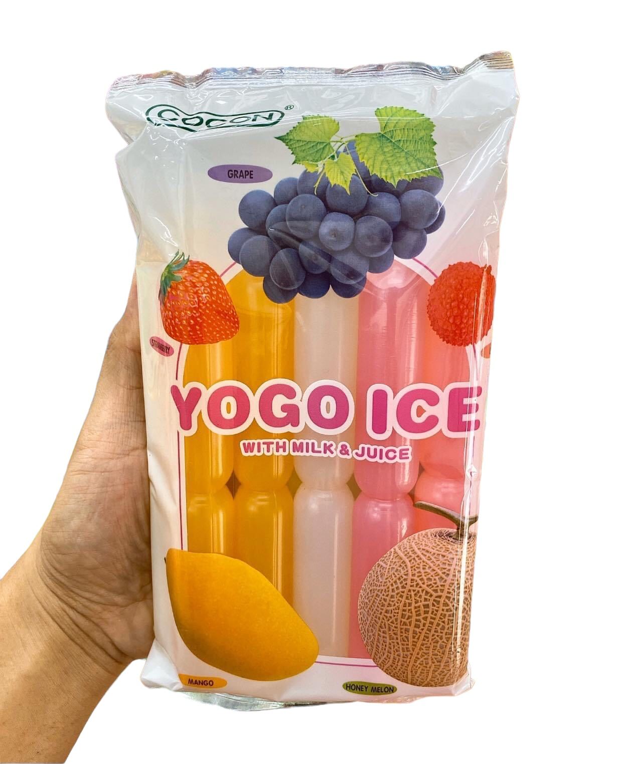 🍧 COCON Yogo Ice Jelly with Milk & Juice 🍧 ฉีกปากแล้วดูด จุ๊บ จุ๊บ