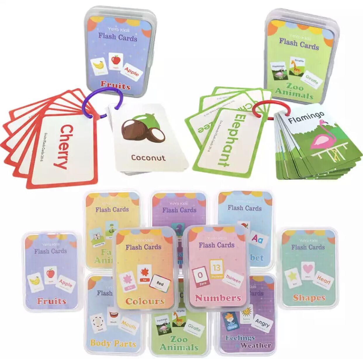 *พร้อมส่ง*บัตรคำศัพท์ Flash cards บัตรคำภาษาอังกฤษ มินิแฟลชการ์ด เกมส์ทายภาพ การ์ดคำศัพท์ แฟลชการ์ด มี 20 หมวด บัตรคำ บัตรภาพ สอนภาษา ชุดแฟลชการ์ด การ์ดภาพสัตว์ ของเล่นเด็ก สื่อการเรียนเสริมพัฒนาการเด็ก แผ่นภาพ