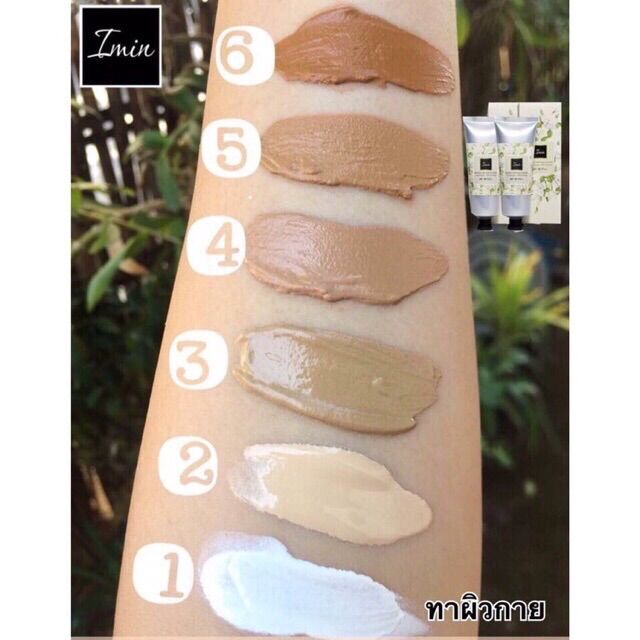 Imin NANO body care color & sunsceen SPF30 PA+++ นาโนครีม Dodee85