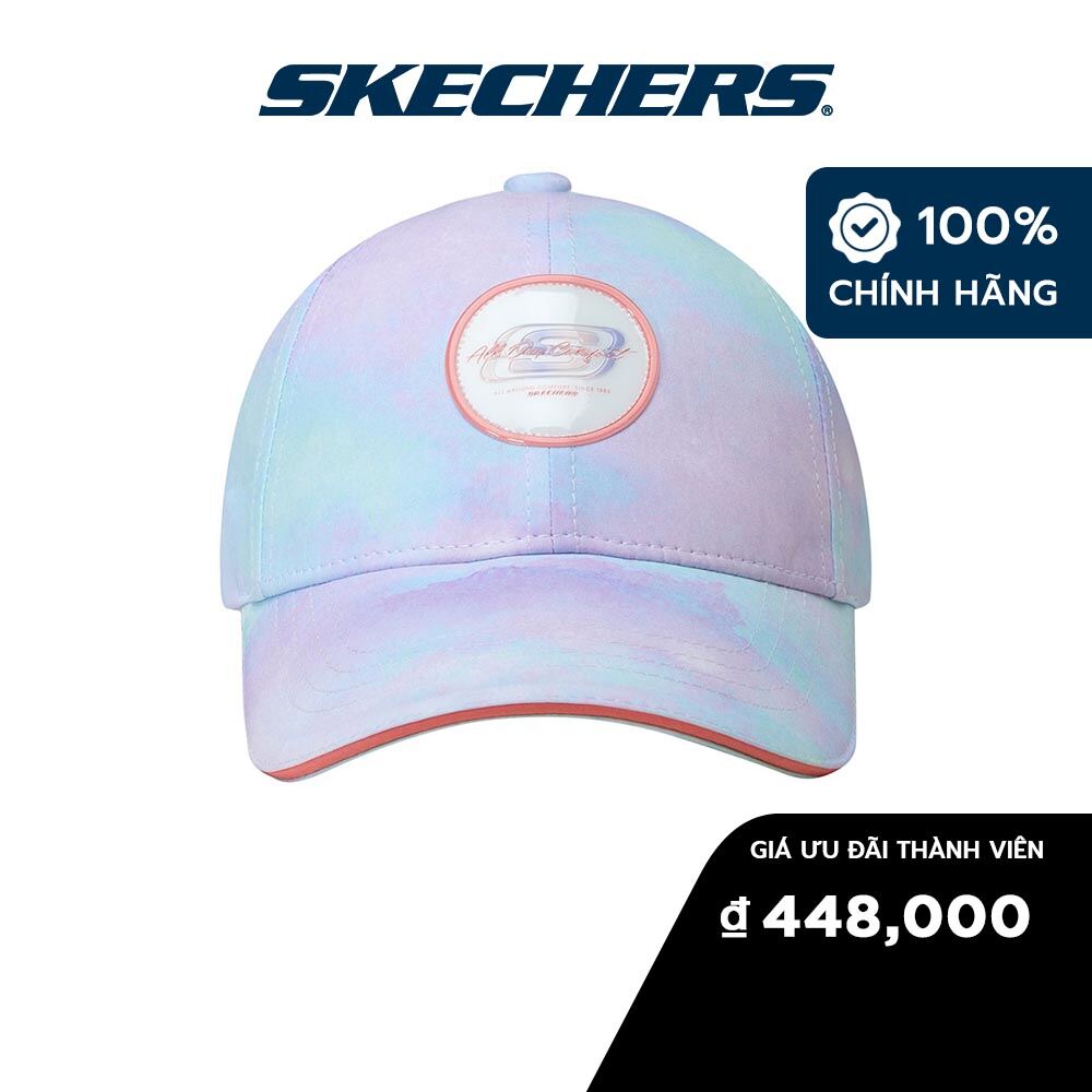 Skechers bé gái nón lưỡi trai, mũ bóng chày thường ngày studio performance - p223g029-02s2