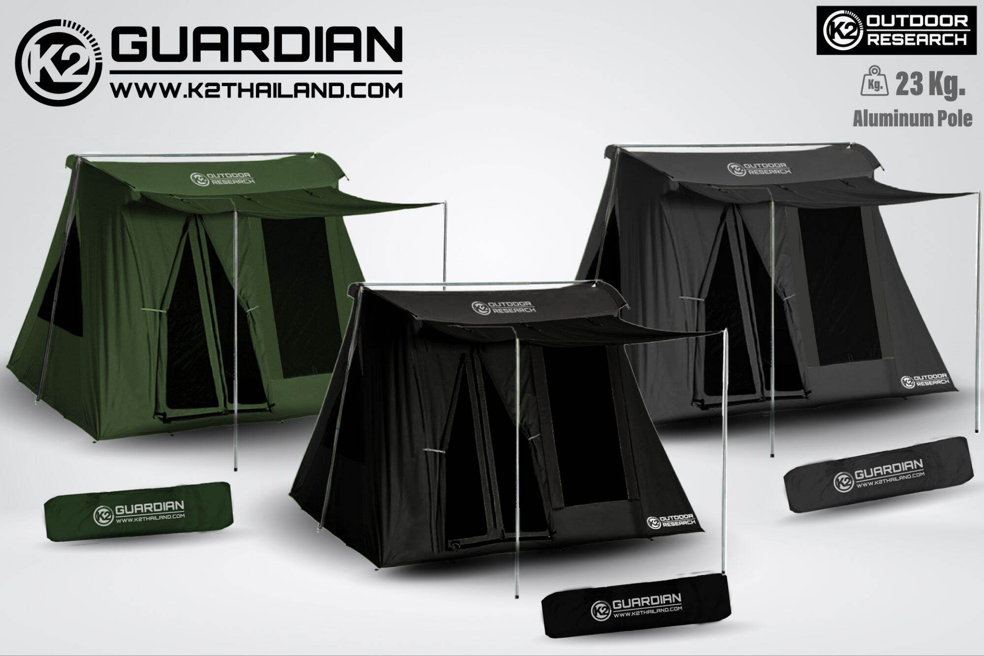 K2 Guardian Glamping Tent เต็นท์นอน 6 คน ราคา 19,800 บาท*ส่งฟรี