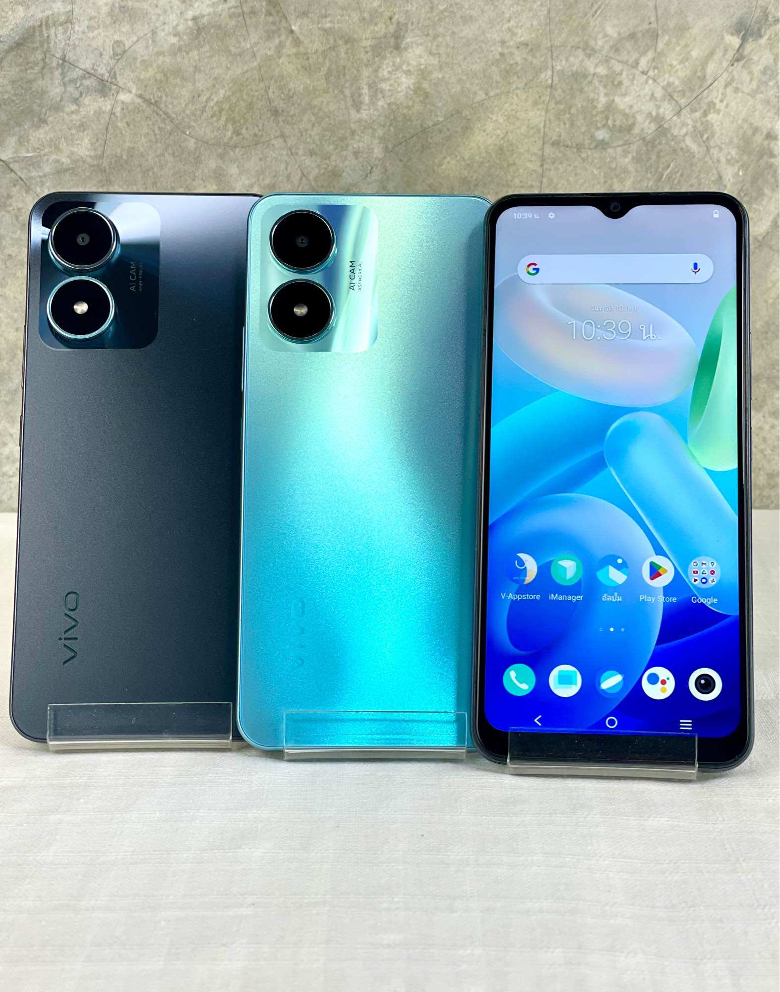 Vivo Y02S, 6.51 Inch Screen, 3Gb Ram, 32Gb Rom, Android 12, 5,000Mah Battery, Has a Fast Charging System, Comes with a Charging Set. ราคา 1,690 บาท*ส่งฟรี