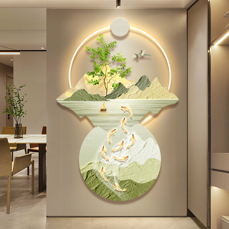 XIANGTUYIN | Cottage Core LED Wall Art Fish Theme ราคา 3,732 บาท*ส่งฟรี