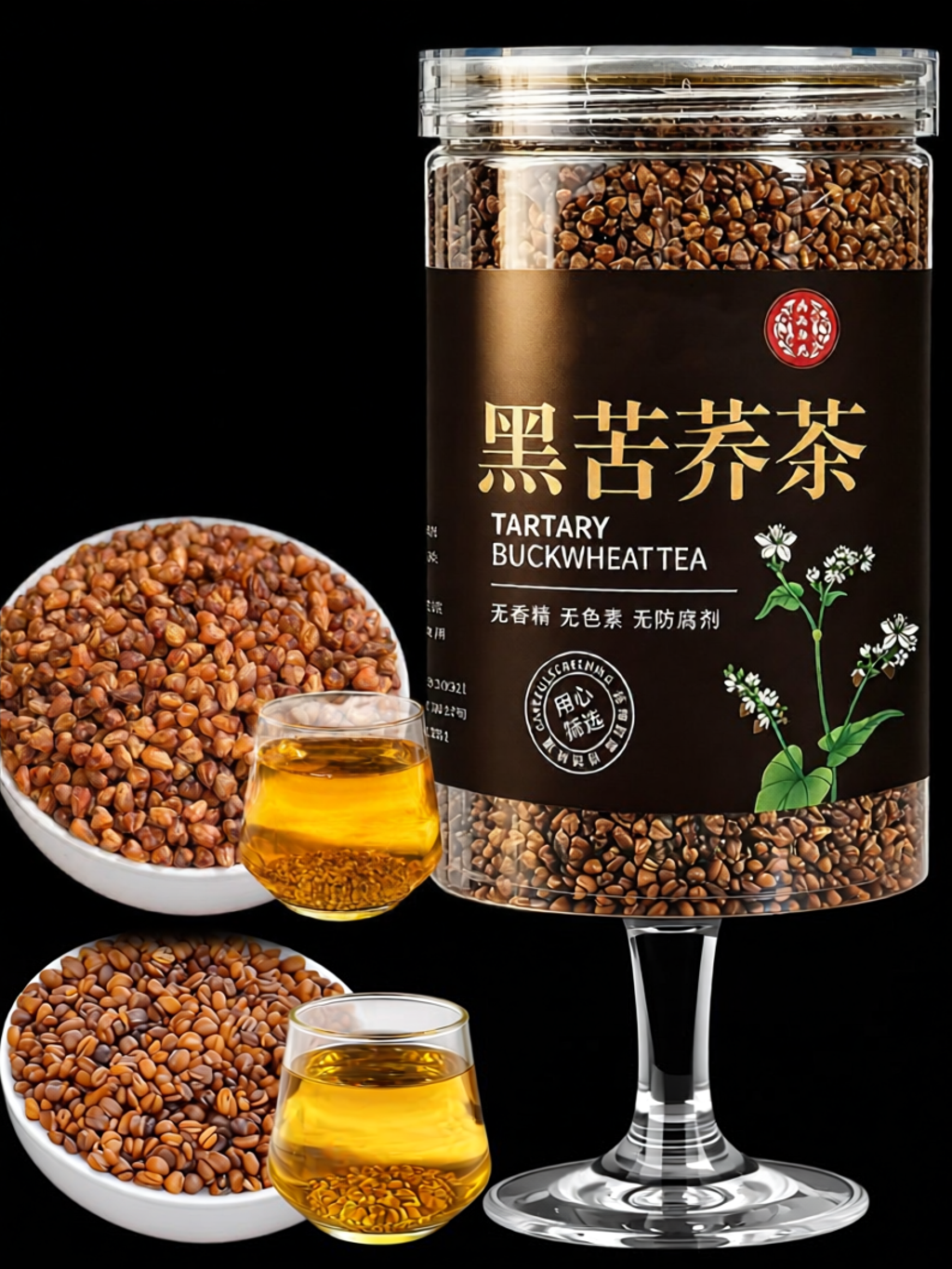YINAIRENJIA | Genuine Black Buckwheat Tea For Commercial and Restaurant Use ราคา 944 บาท*ส่งฟรี