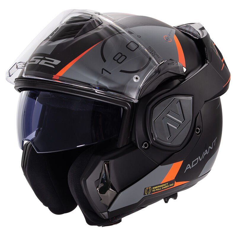 LS2 | Flip Front Helmet with Dual Lens Fog-Proof ราคา 14,684 บาท*ส่งฟรี
