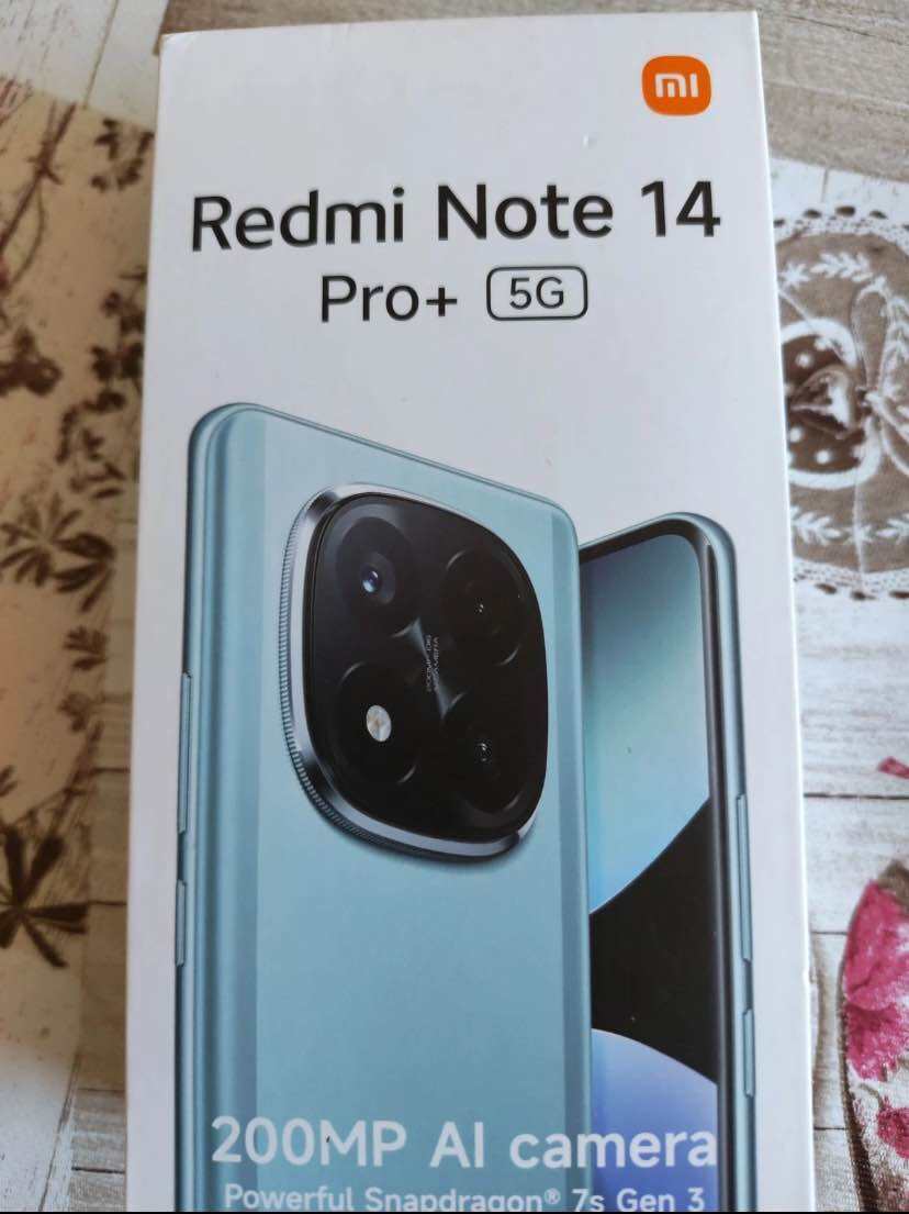 Xiaomi Redmi Note 14 Pro+ 5g, 8+256 Gb, Midnight Black ราคา 5,000 บาท*ส่งฟรี