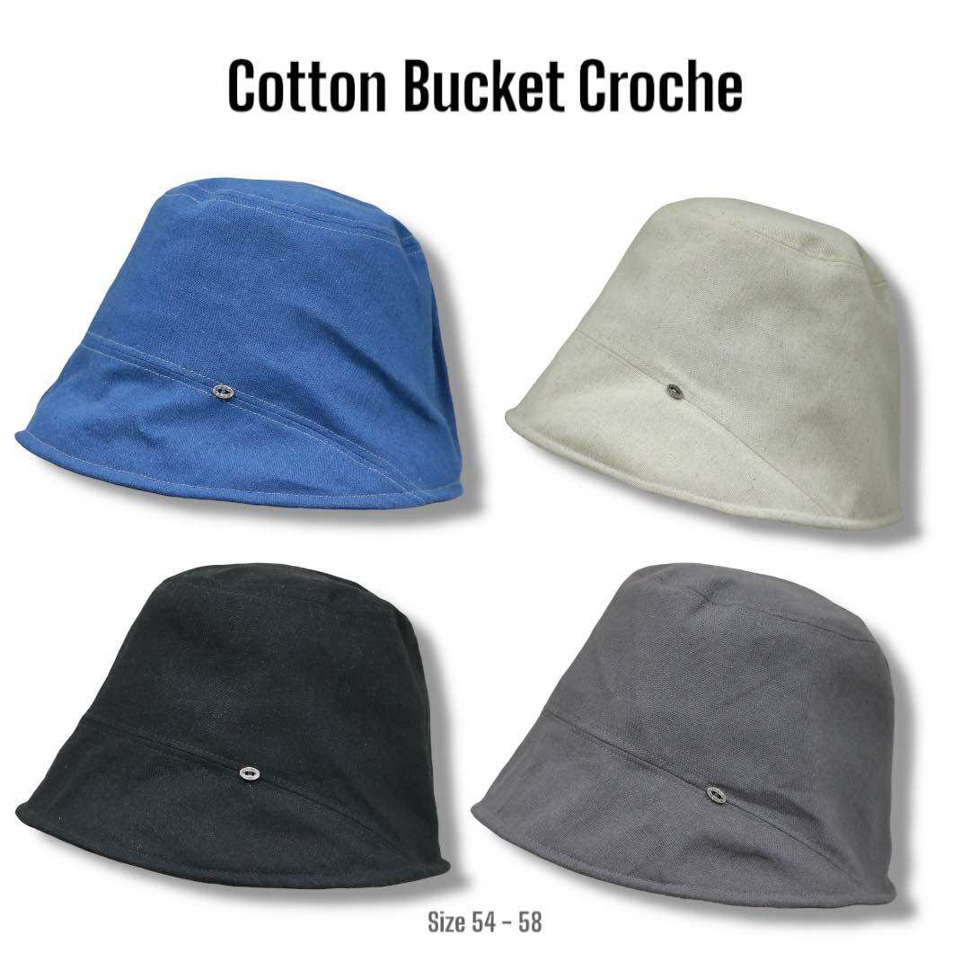 Muak cotton bucket croche หมวกผ้าคอนตอน ผ้าฝ้ายธรรมชาติสวมใส่สบาย ราคา 952 บาท*ส่งฟรี