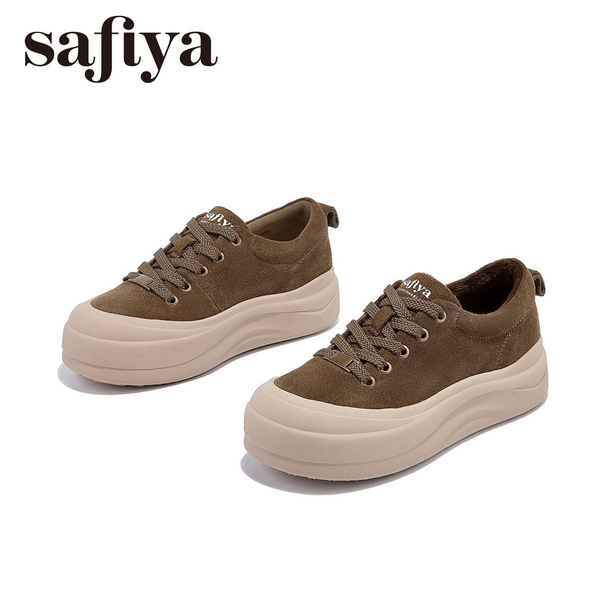 Safiya | Comfortable Lightweight Fashionable Casual Women's Leather Shoes ราคา 3,888 บาท*ส่งฟรี