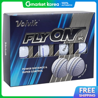 Volvik | Flyon 3-Line ลูกกอล์ฟ 12 ลูก