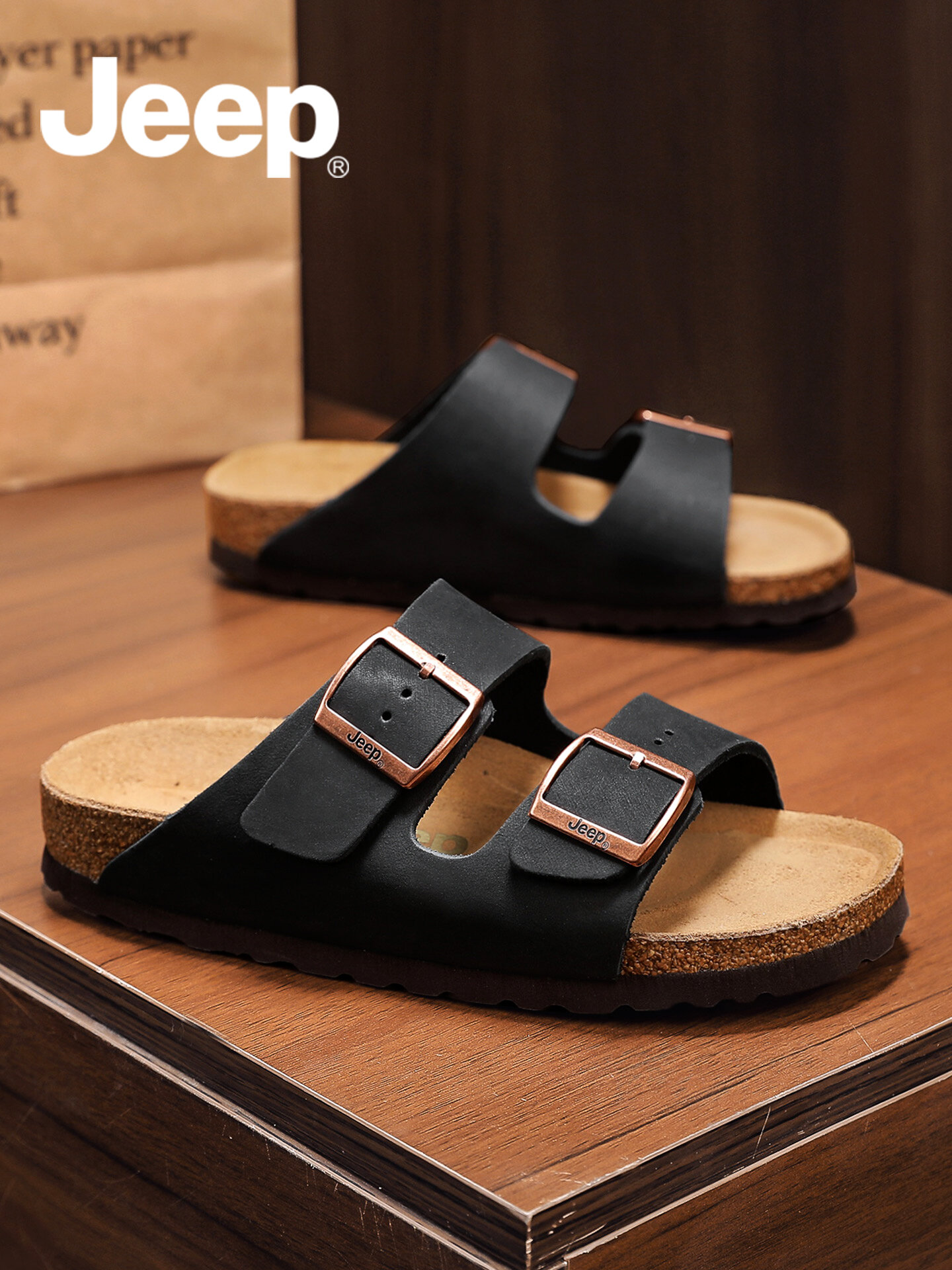 Jeep | Thick Sole Slip-on Sandals ราคา 3,663 บาท*ส่งฟรี
