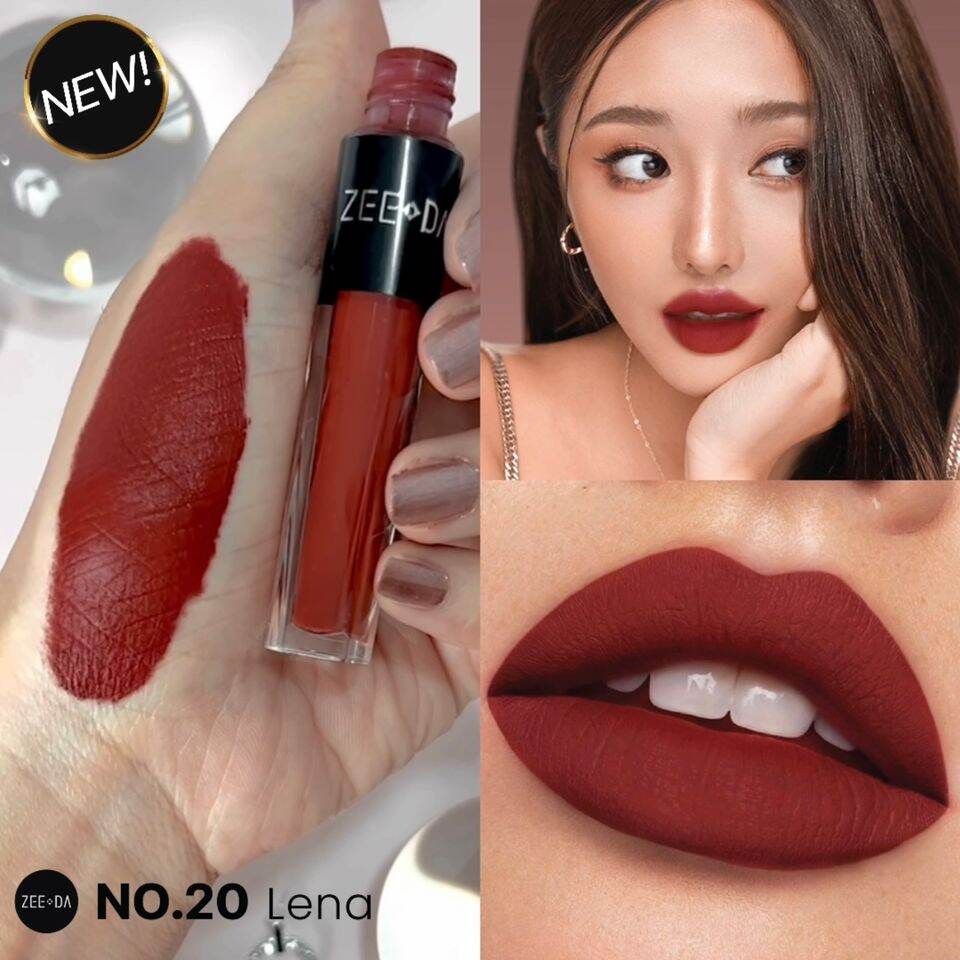 zeeda​ สี​ 20​ LENA (สีแดงแอร์โฮสเตส)​ ราคา 190 บาท*ส่งฟรี