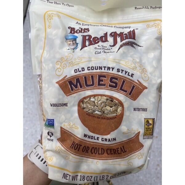 Bob’s Red Mill Old Country Style Muesli Hot or Cold Cereal 510g