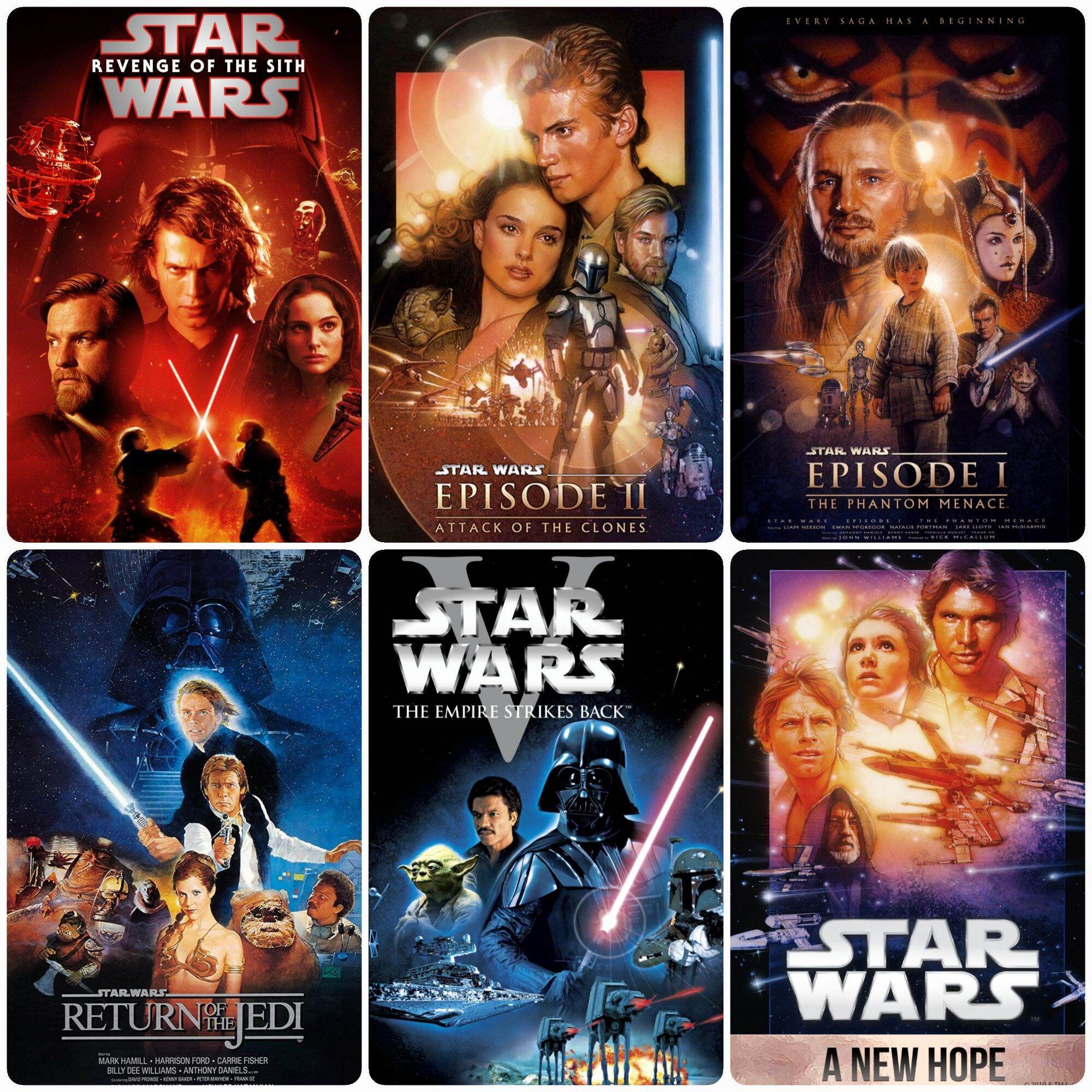 Dvd สตาร์วอร์ส มัดรวม ภาค1-6 Star Wars 6-Movie Collection #แพ็คสุดคุ้ม  (ดูพากย์ไทยได้-ซับไทยได้) แอคชั่น ไซไฟ ผจญภัย | Lazada.Co.Th