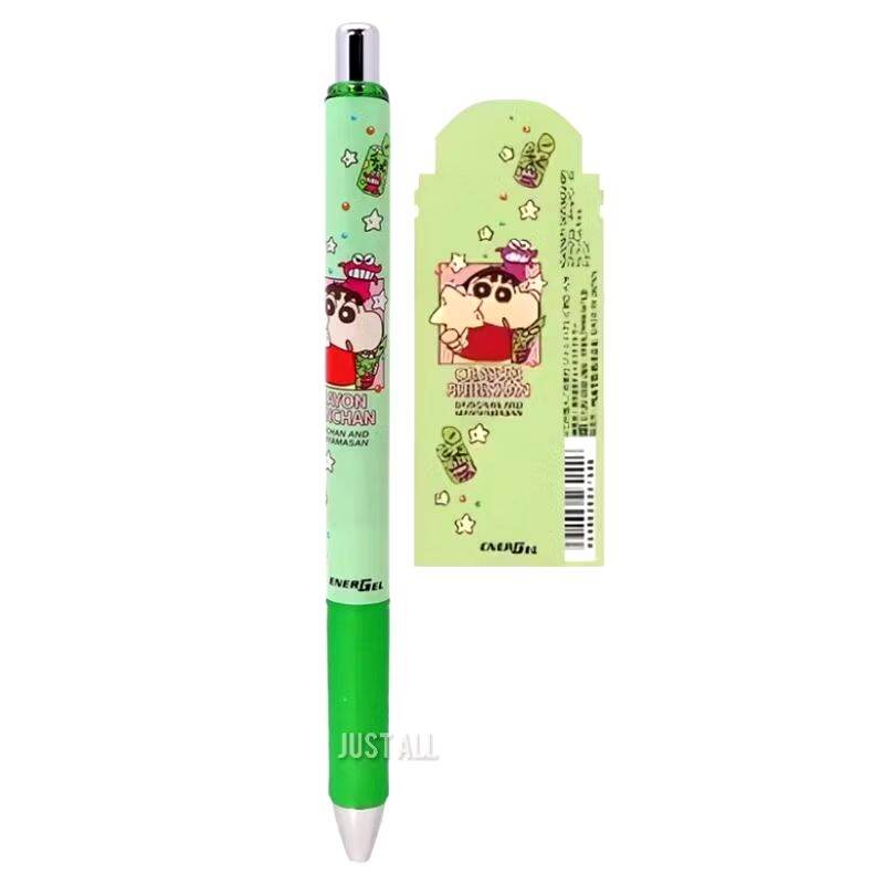 Shinchan x Pentel Energel ==ปากกาหมึกเจลสีดำ Mand in Japan (1 ด้าม