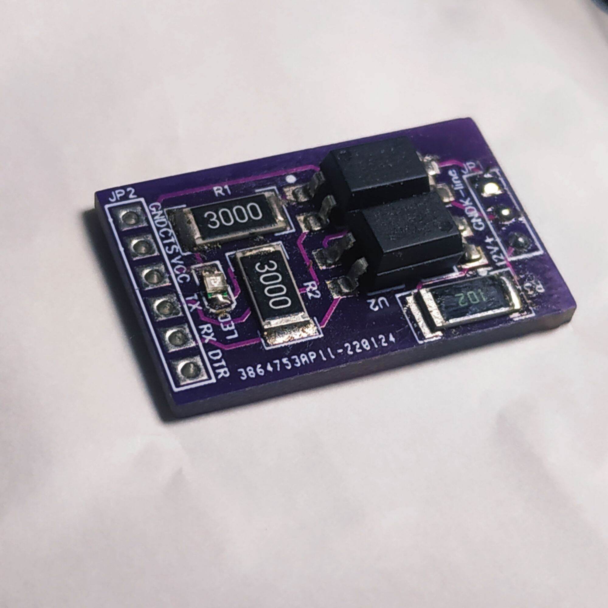 บอร์ดป้องกันไฟย้อน KLINEใช้ตัวต้านทานเป็นSMD Lazada.co.th