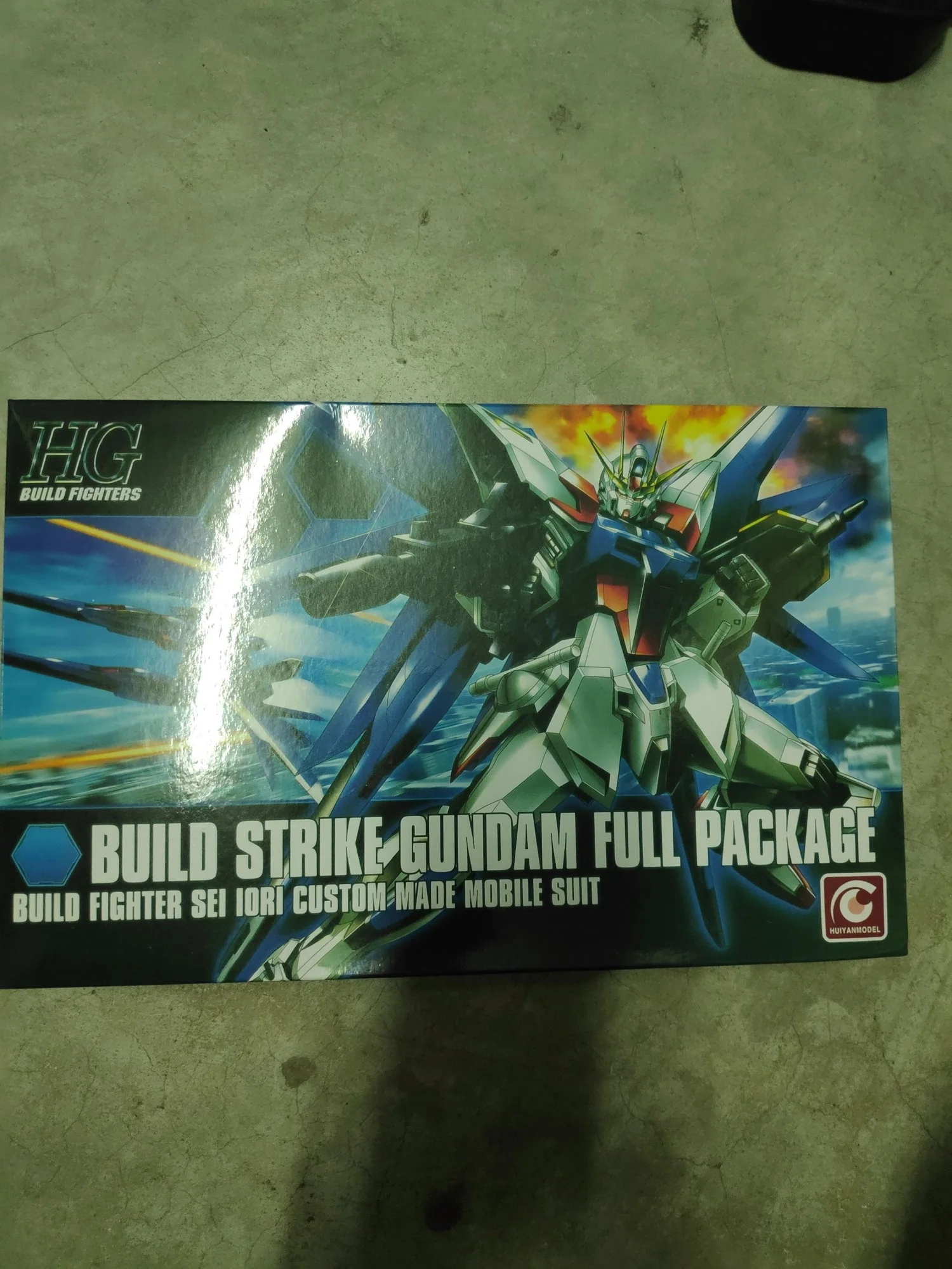 HG 1/144 (001) Build Strike Gundam Full Package