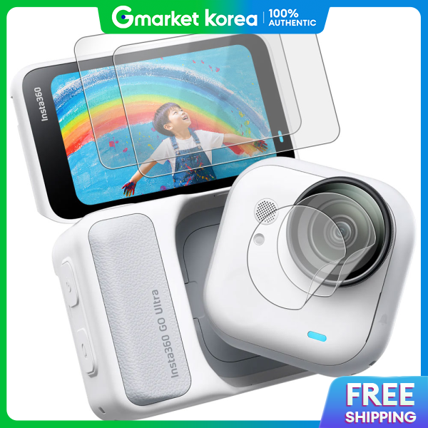 NATURAL PARK | Insta360 Go Ultra Action Cam Tempered Glass and Urethane Lcd Screen Protector Set ราคา 657 บาท*ส่งฟรี