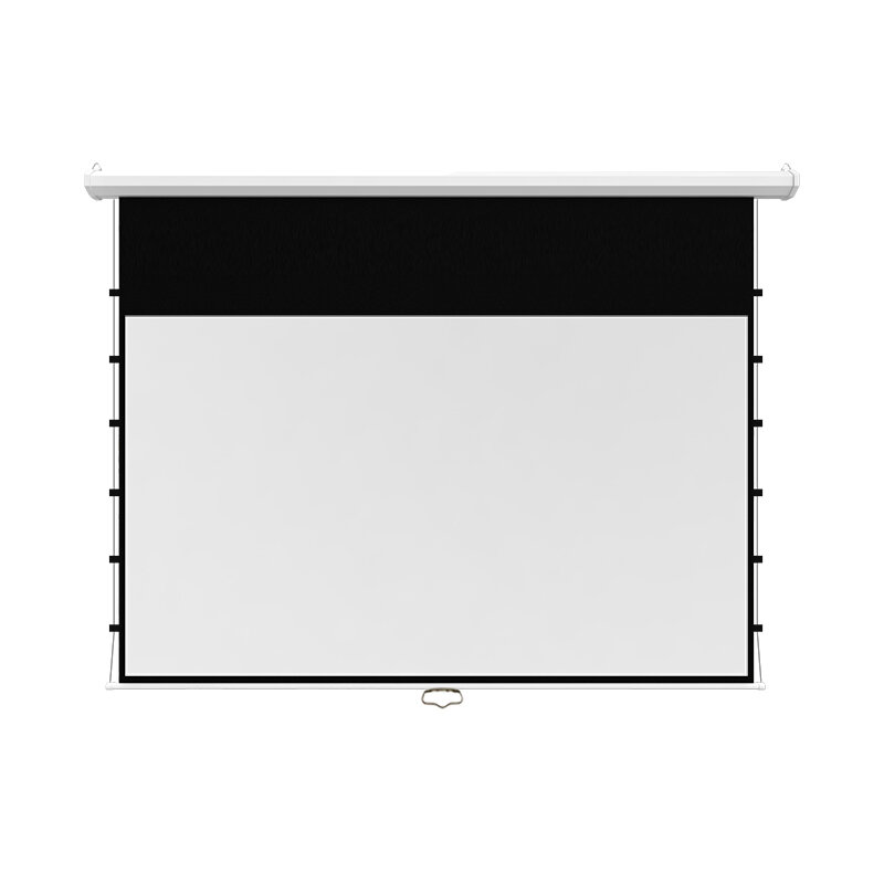 Auto-locking Portable Projector Screen Hand-pull ราคา 3,537 บาท*ส่งฟรี