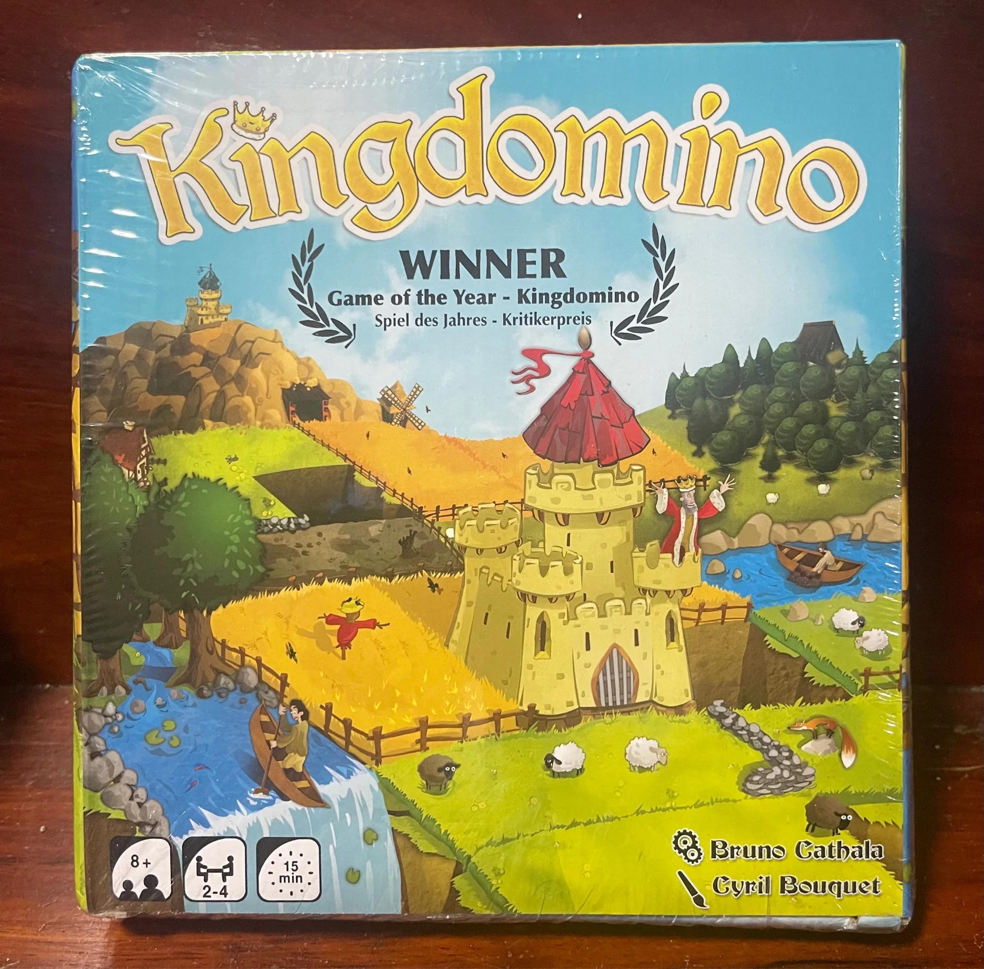 เกมกระดาน Kingdomino gameboard Ver.eng เวอร์ชั่นอังกฤษ