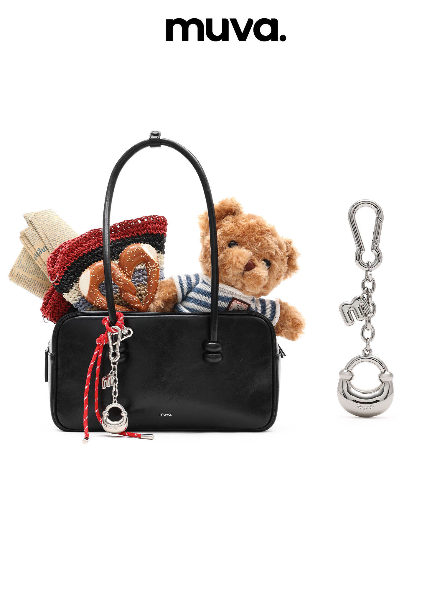 muva | Cute and Delicate Alloy Bag Charm - รูปที่ 1