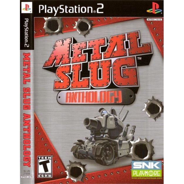 แผ่นเกมส์Ps2 - Metal Slug Anthology  รวมภาค1-6 แผ่นไรท์คุณภาพ(เก็บปลายทางได้)✅✅