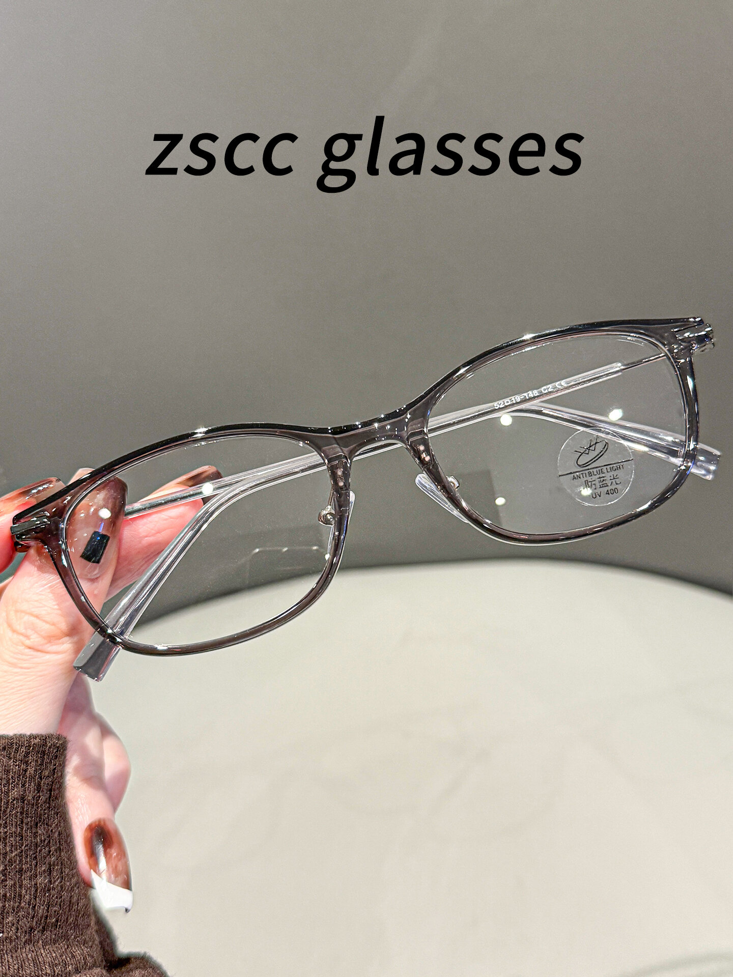 ZSCC | Narrow Professional Prescription Anti-Blue Light Glasses ราคา 352 บาท*ส่งฟรี