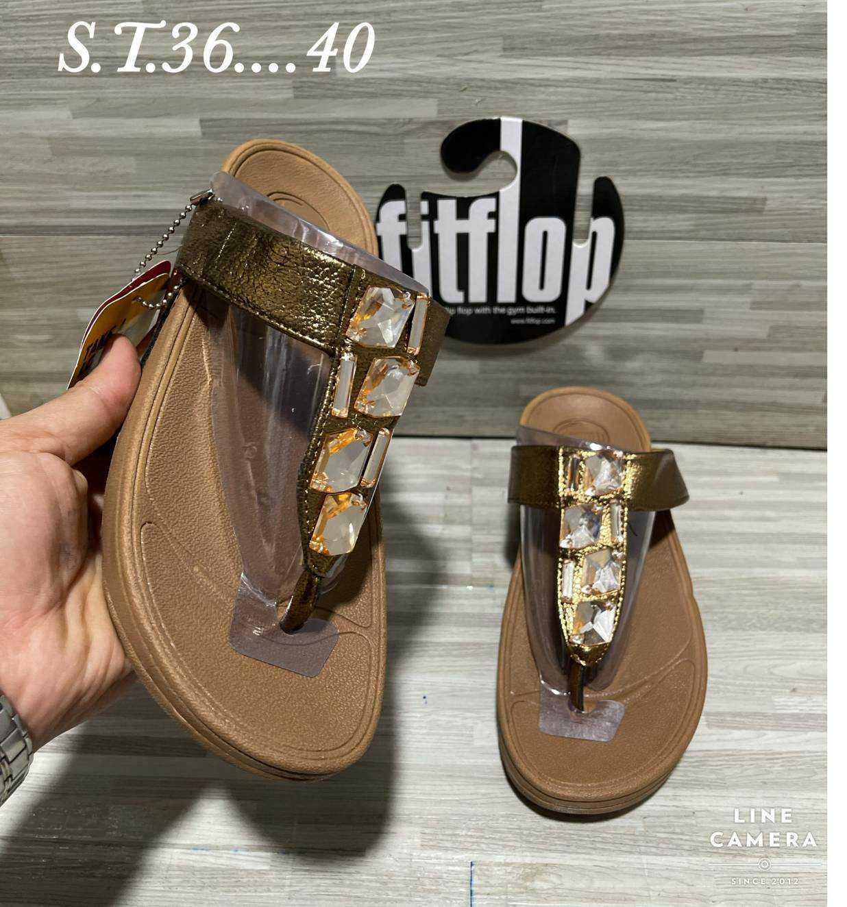 รองเท้าfitflop แฟชั่นใส่สุขภาพนิ่มเบาเดินใส่สบายใส่ไม่เจ็บเท้า