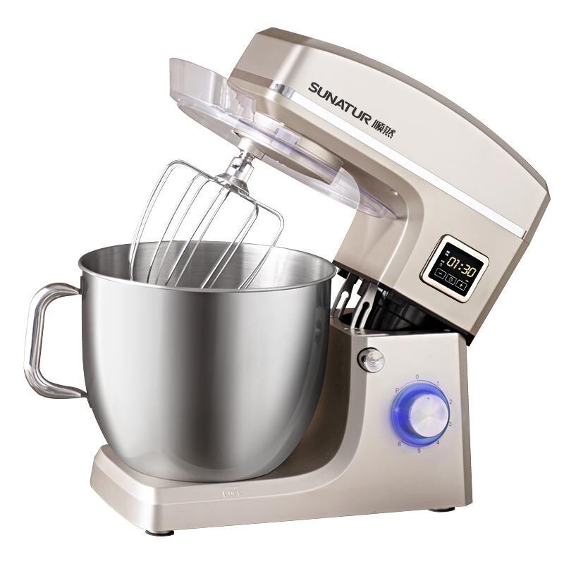 SUNATUR | Commercial Automatic Meat Mixing Dough and Egg Beating Machine 10L ราคา 8,183 บาท*ส่งฟรี