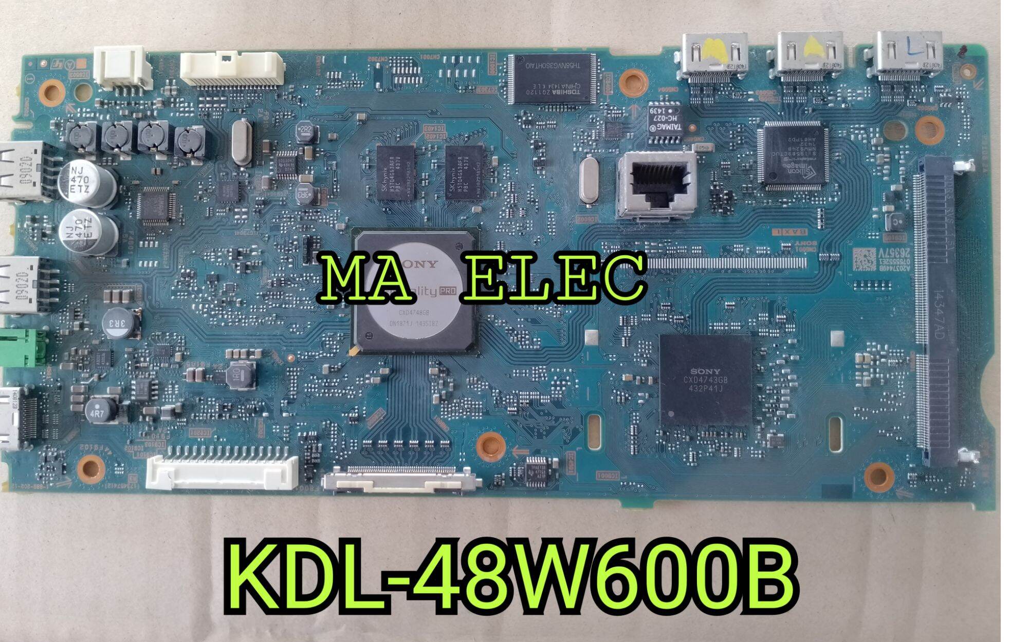 เมนบอร์ดโซนี่/main board SONY KDL-48W600B+พร้อมบอร์ดจูนเนอร์ /(อะไหล่ ...
