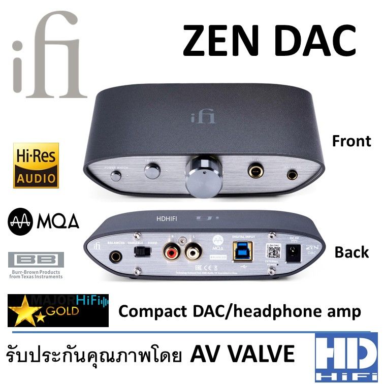 iFi ZEN DAC compact DAC/headphone amp