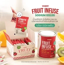 ภาพขนาดย่อของภาพหน้าปกสินค้า(พร้อมส่ง / 1 แถม 1) น้ำผลไม้หมัก Whery Fruit Infuse ลดโซเดียม ลดบวม ขับโซเดียม จากร้าน mariemook_store บน Lazada ภาพที่ 1