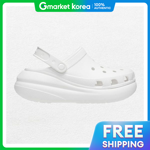 Crocs(ครอคส์) | Crush Clog White (207521-100) ราคา 3,949 บาท*ส่งฟรี