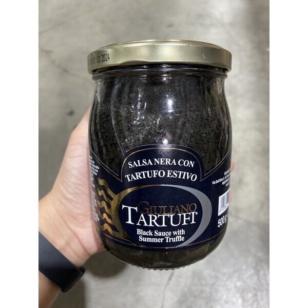 (( พร้อมส่งของแท้100 ))Giuliano Truffle Sauce Black truffle 500g 180
