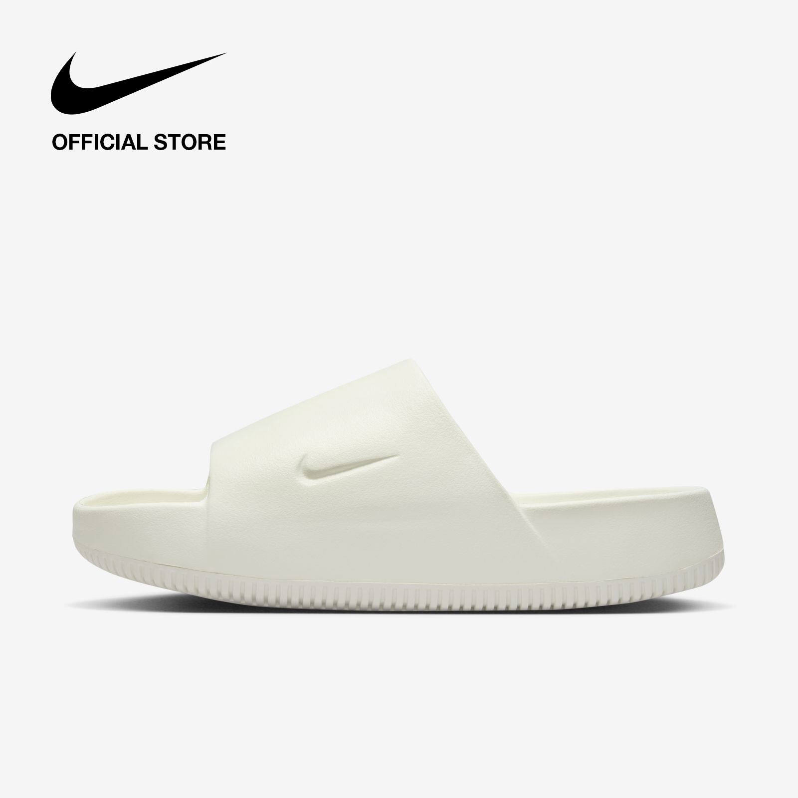 Nike Women's Calm Slides - White ไนกี้ รองเท้าแตะแบบสวมผู้หญิง Calm - สีขาว [DX4816-100] [DX4816-100] ราคา 1,584 บาท*ส่งฟรี