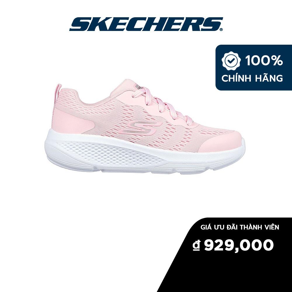 Skechers bé gái giày thể thao thường ngày gorun elevate quick strides air-cooled goga mat - 303913l-ltpk
