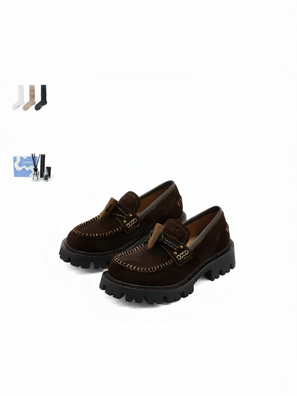 Retro Nomadic Braided Loafer Leather Shoes ราคา 8,912 บาท*ส่งฟรี
