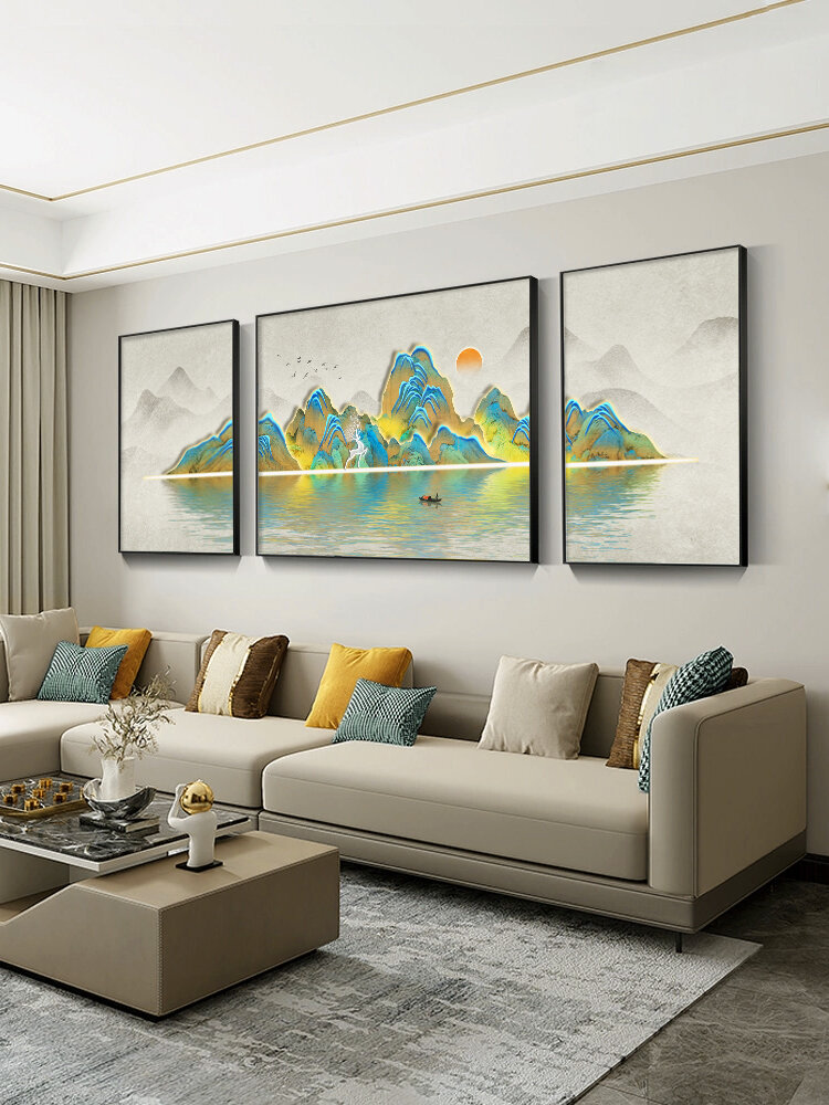 [JUYA | Chinese Style Triptych Wall Art,JUYA | Chinese Style Triptych Wall Art,] ราคา 2,575 บาท*ส่งฟรี