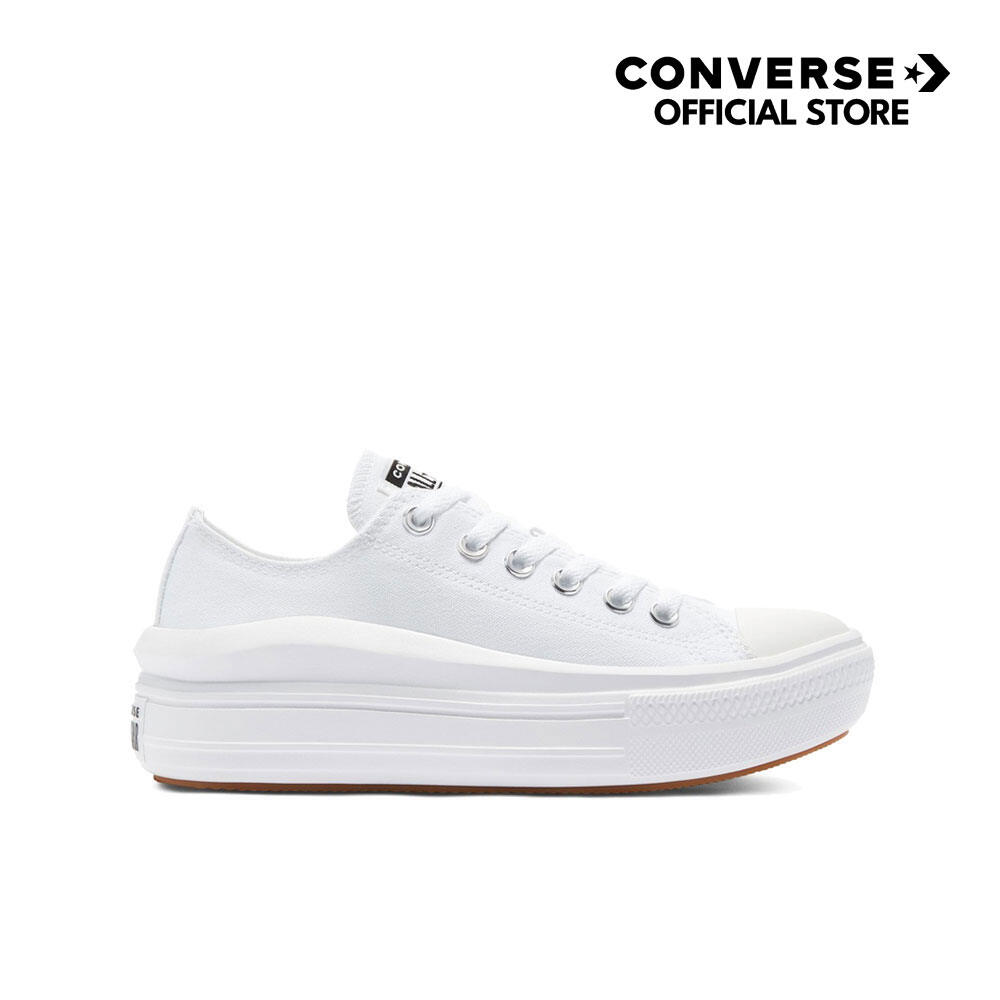 CONVERSE CHUCK TAYLOR ALL STAR MOVE PLATFORM - WHITE/WHITE/WHITE - 570257C - 570257CF_U1WTXX ราคา 2,790 บาท*ส่งฟรี